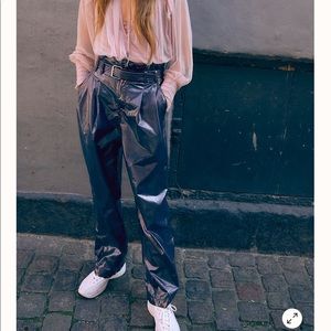 Free People Wonderwoman Pleated Pants Sz 2